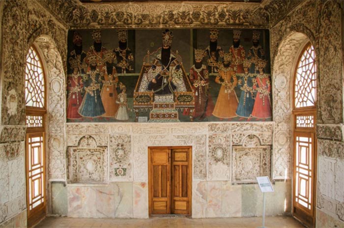 نقاشی دیواری کاخ سلیمانیه