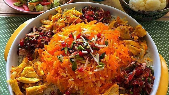 هویج-پلو-غذای-محلی-شیراز