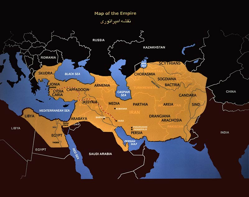 نقشه-امپراطوری-ایران